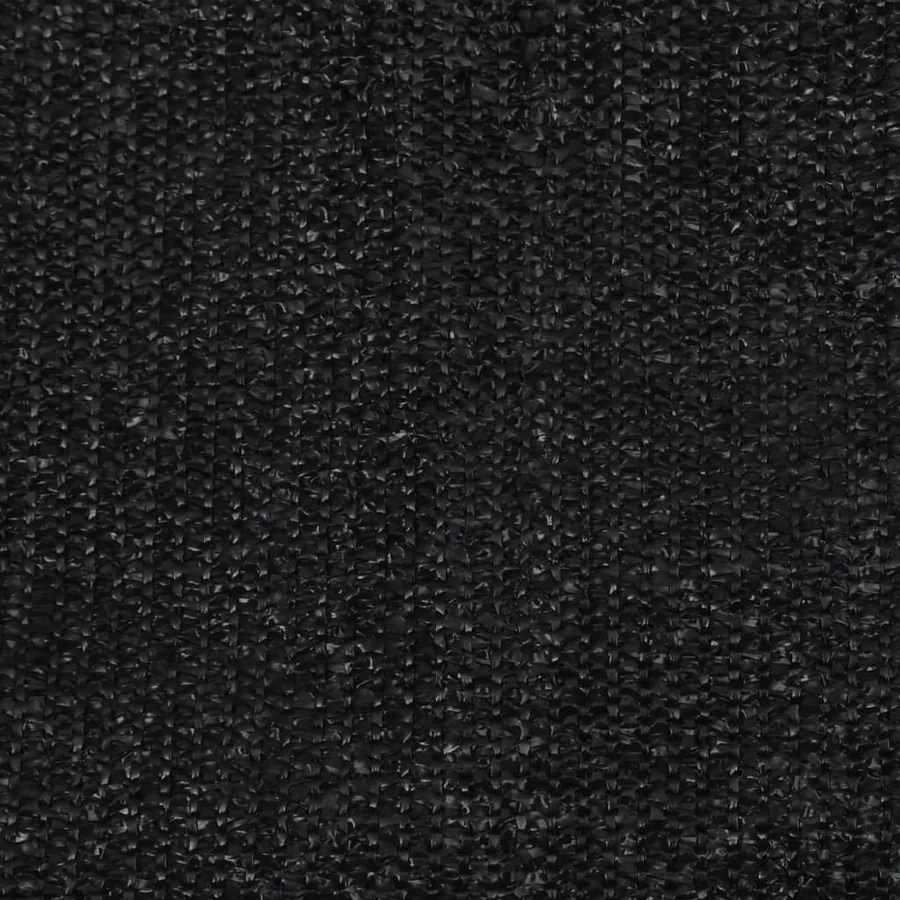 Store roulant d'extérieur 65 (l) x 230 (H) cm HDPE noir - 5