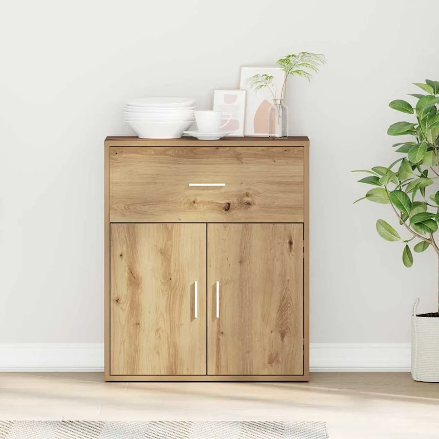 Buffet Chêne artisanal 60 x 31 x 70 cm Bois d'ingénierie