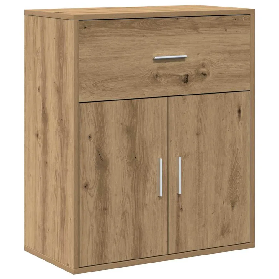 Buffet Chêne artisanal 60 x 31 x 70 cm Bois d'ingénierie - 2