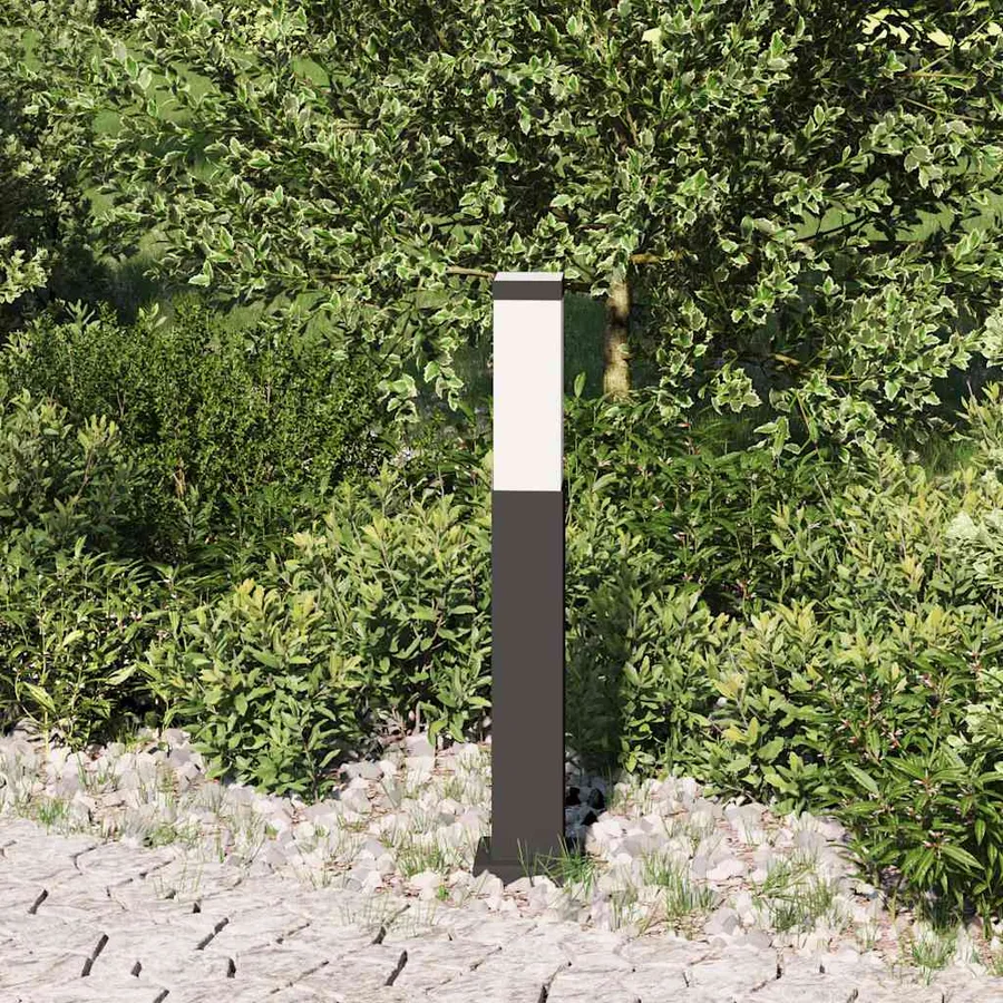 Borne lumineuse 50 cm noire IP44 - 3