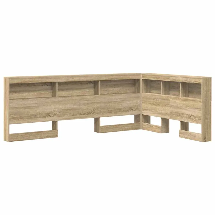 Tête de lit de rangement Chêne Sonoma 120 cm Bois d'ingénierie - 2