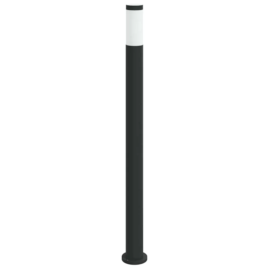 Borne lumineuse avec détecteur 110 cm en acier inoxydable IP44 - 5