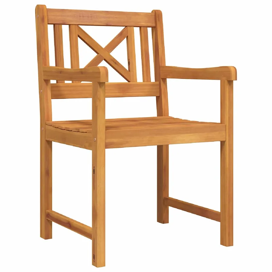 Ensemble de salle à manger pour jardin 5 pcs Marron - 6
