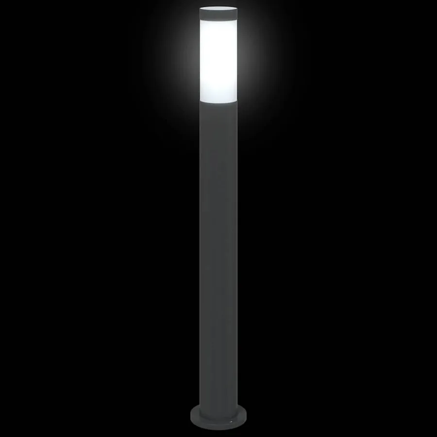 Borne lumineuse 80 cm en acier inoxydable IP44 - 6
