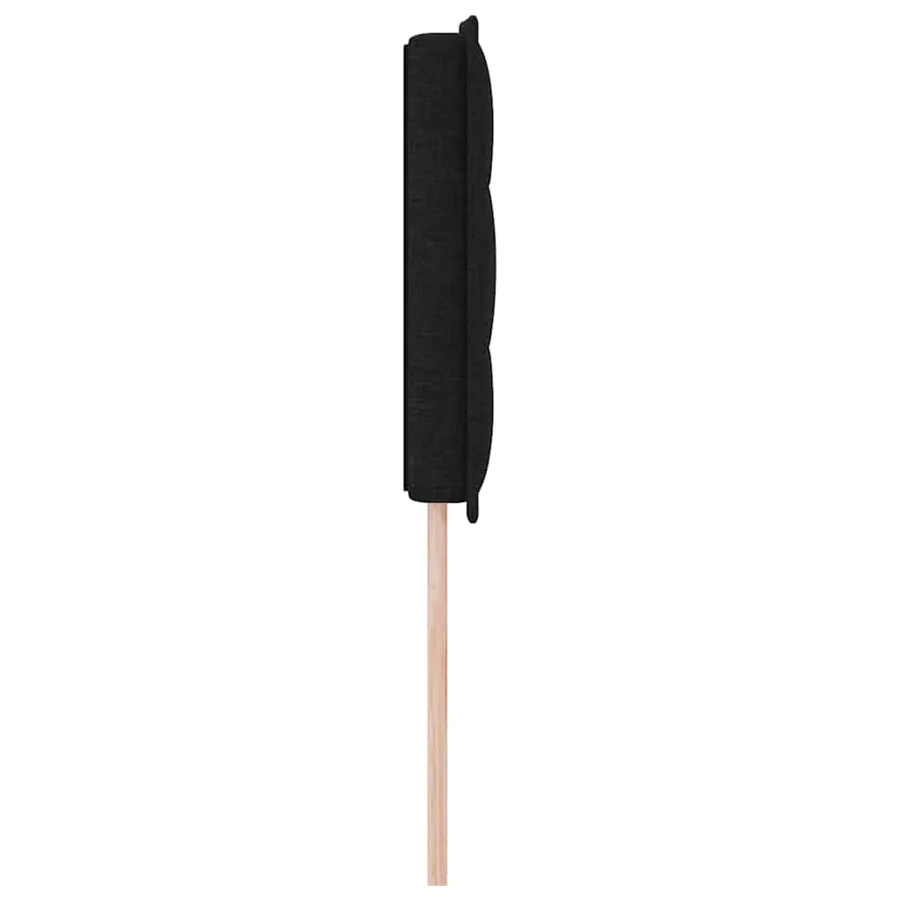 Tête de lit Noir 144 cm tissu - 6