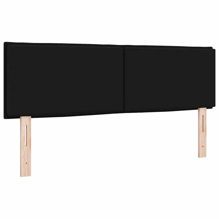 Tête de lit Noir 144 cm tissu - 7