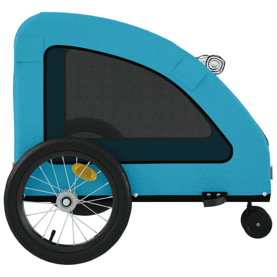Remorque de vélo pour animaux de compagnie bleu - 7