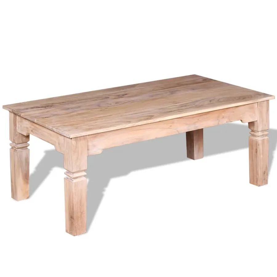 Table basse Bois d'acacia 110x60x45 cm - 2