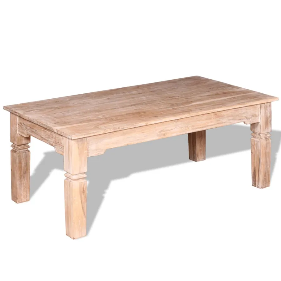 Table basse Bois d'acacia 110x60x45 cm - 3