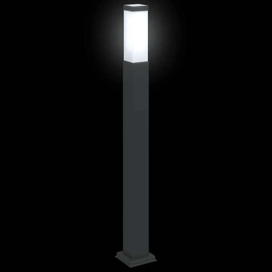 Borne lumineuse 80 cm noire IP44 - 6
