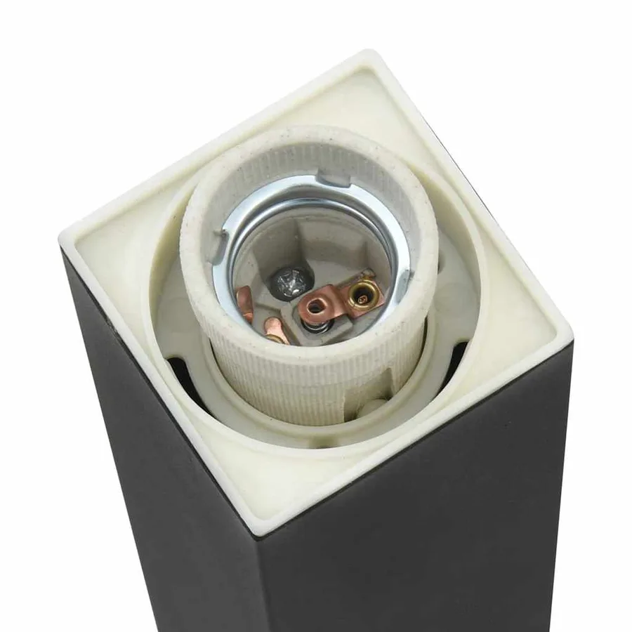 Borne lumineuse 80 cm noire IP44 - 8