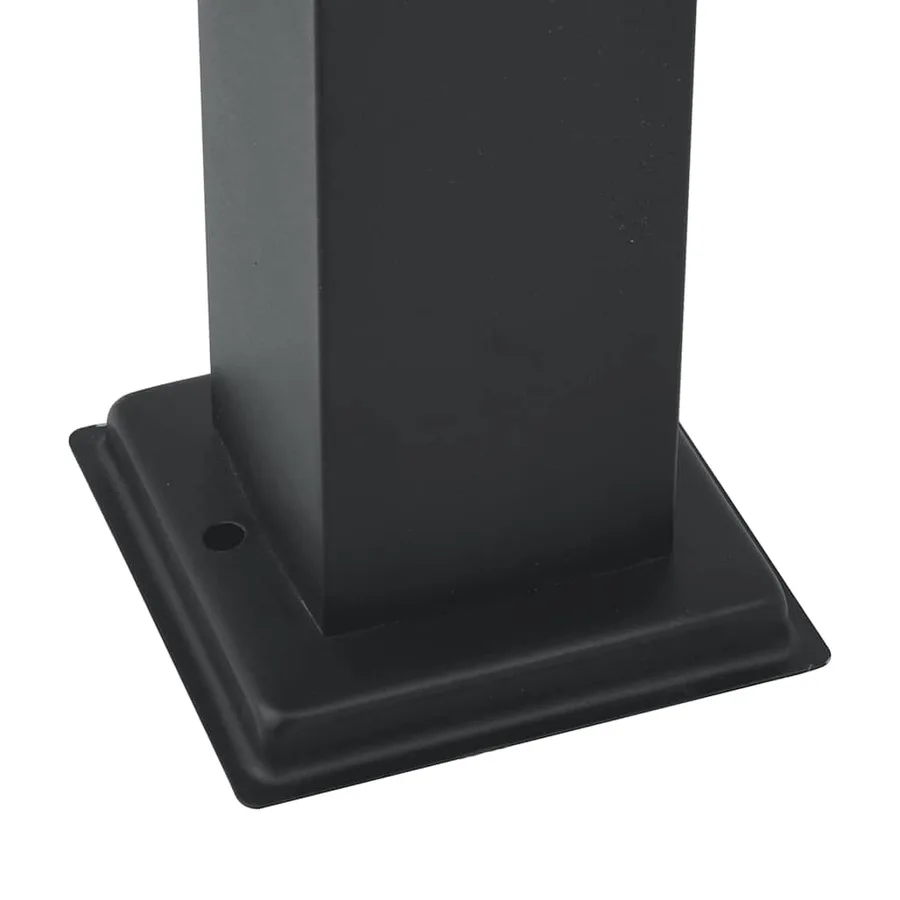 Borne lumineuse 80 cm noire IP44 - 9