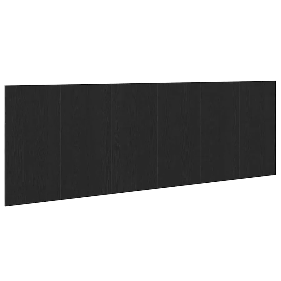 Tête de lit Chêne noir 160 x 1,5 x 80,5 cm Bois d'ingénierie - 2