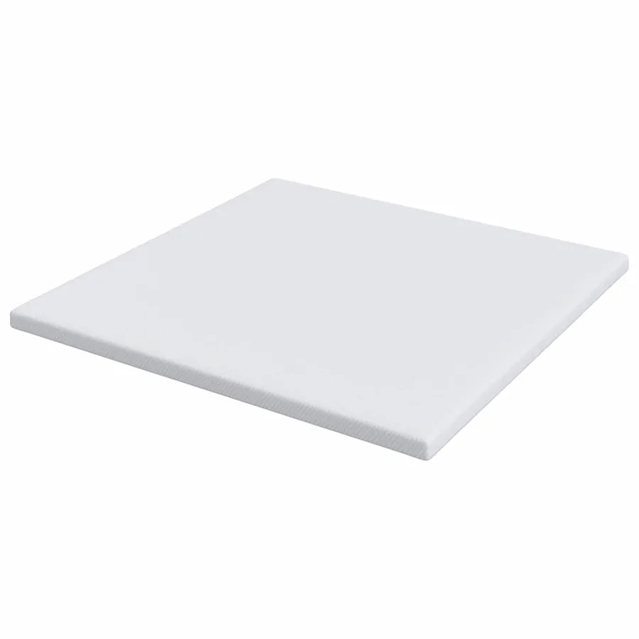 Surmatelas en mousse à mémoire 200 x 200 cm Thick Doux Blanc - 5