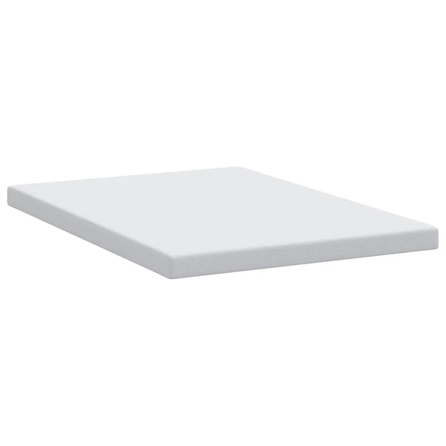 Surmatelas en mousse à mémoire 140 x 190 cm Thick Doux Blanc - 6