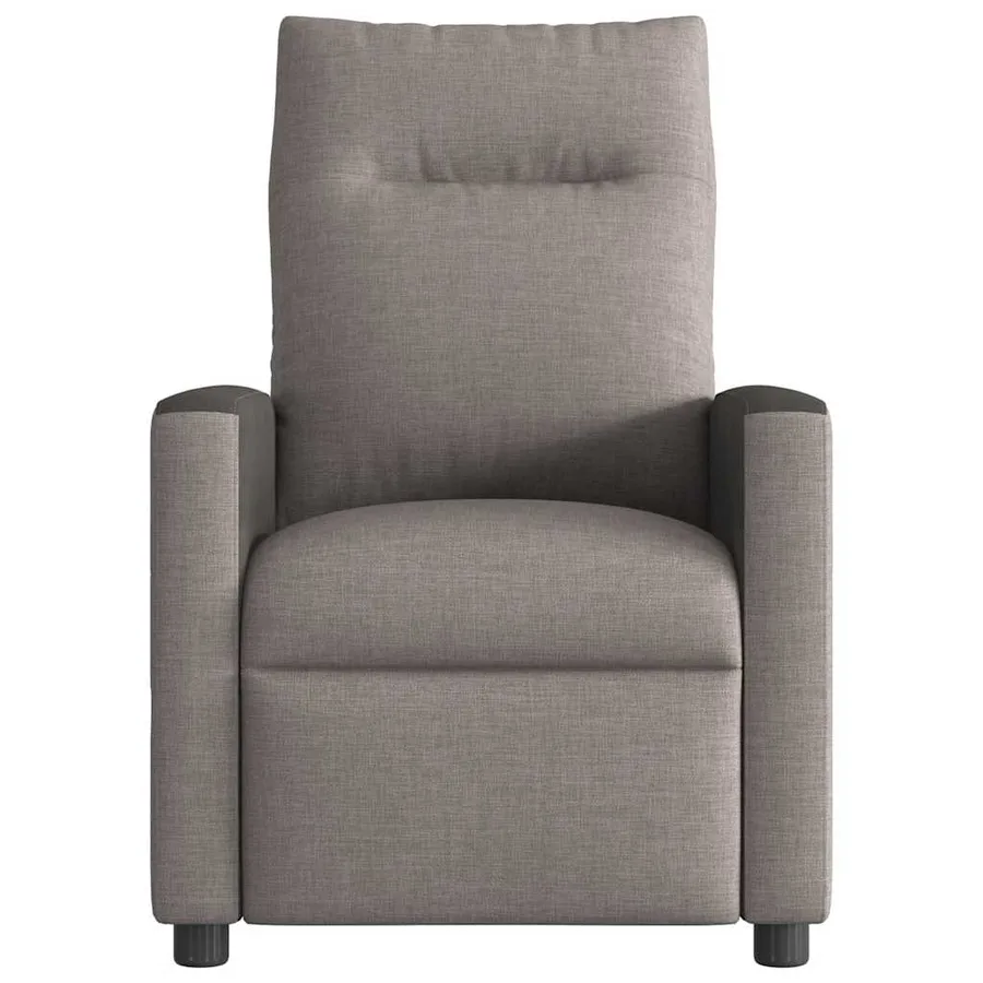 Fauteuil inclinable Taupe Tissu - 3