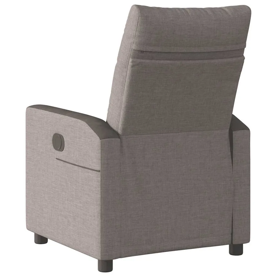 Fauteuil inclinable Taupe Tissu - 5