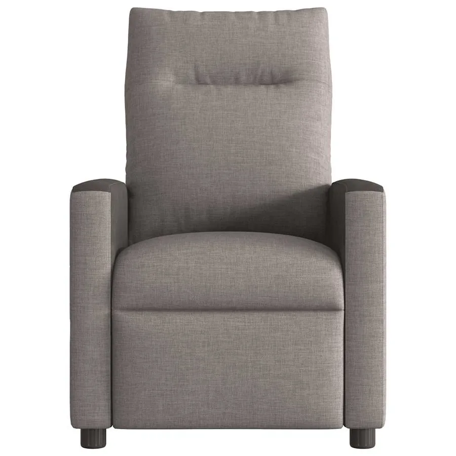 Fauteuil inclinable électrique Taupe Tissu - 5