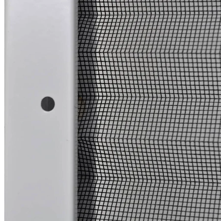 Moustiquaire plissée pour fenêtre Aluminium 120 x 120 cm - 6