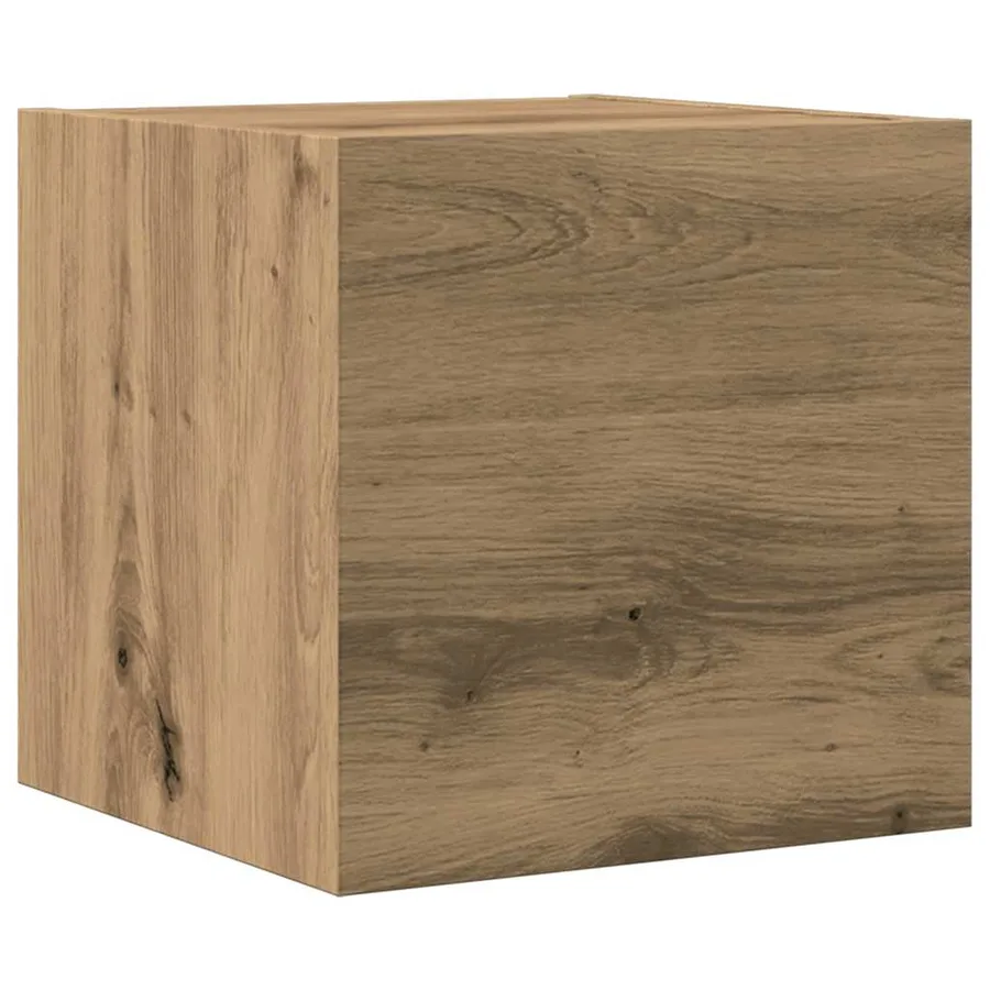 Ensemble de meuble TV mural 7 pcs chêne artisanal - 6