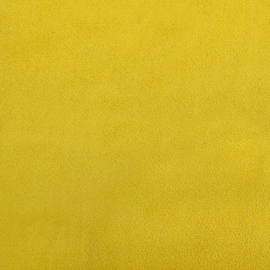 Chaises à manger pivotantes lot de 2 jaune moutarde velours - 8