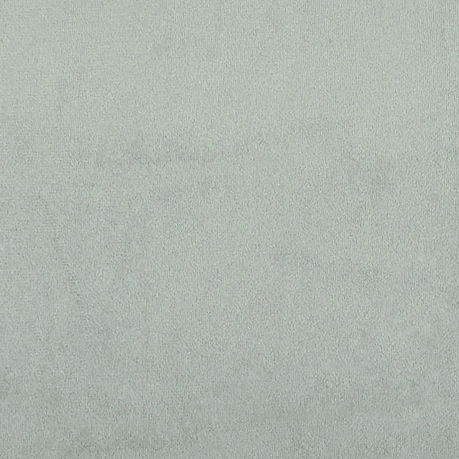 Sommier à lattes de lit et matelas gris clair 80x210 cm velours - 11