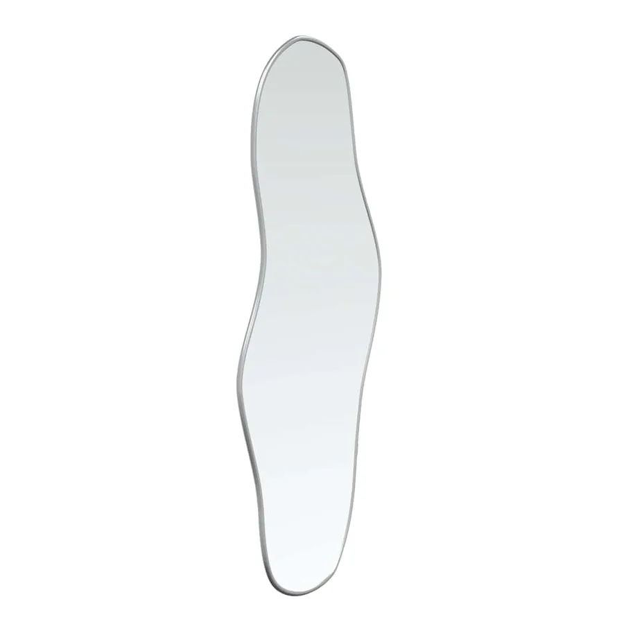 Miroir mural Argenté 80x35 cm - 3