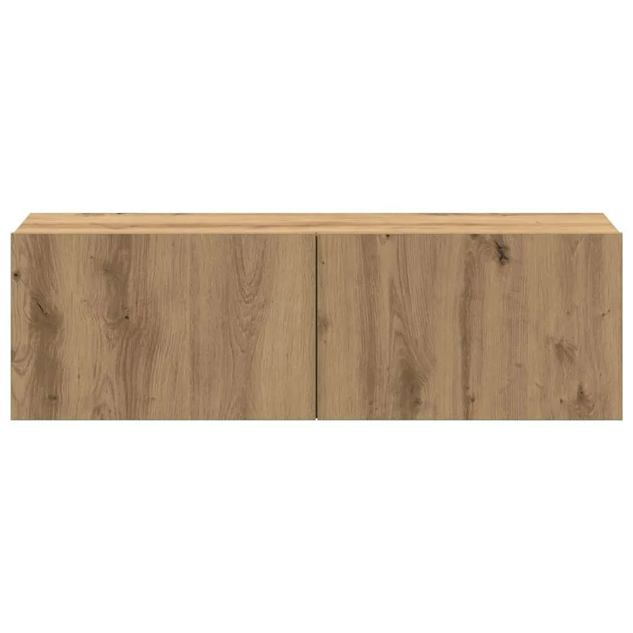 Ensemble de meuble TV mural 4 pcs chêne artisanal - 5