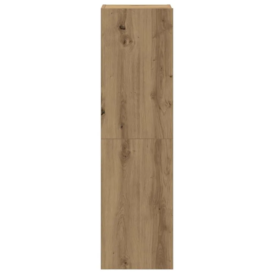 Ensemble de meuble TV mural 7 pcs chêne artisanal - 9