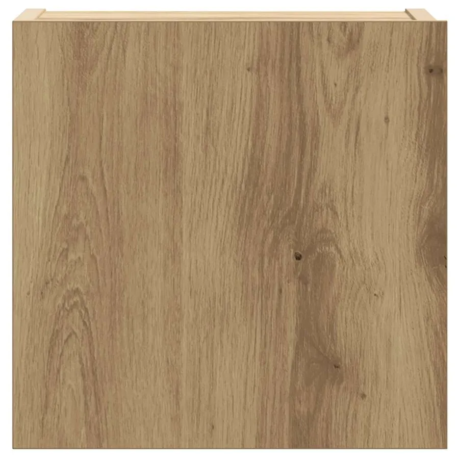 Ensemble de meuble TV mural 6 pcs chêne artisanal - 7