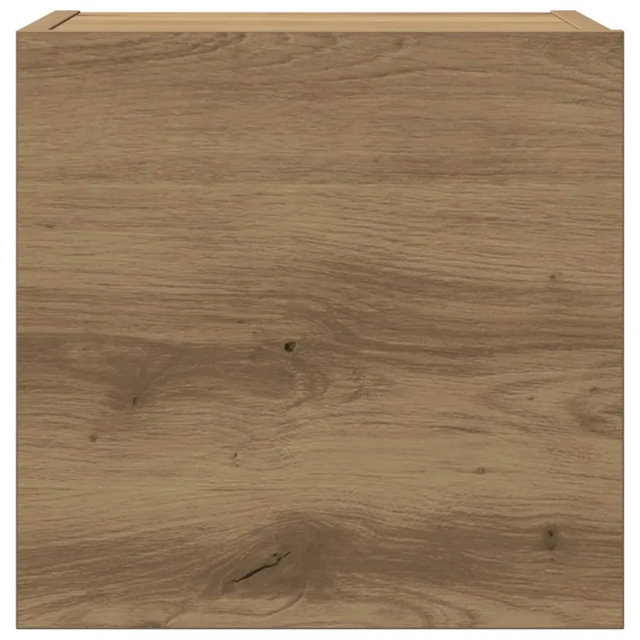 Ensemble de meuble TV mural 8 pcs chêne artisanal - 7