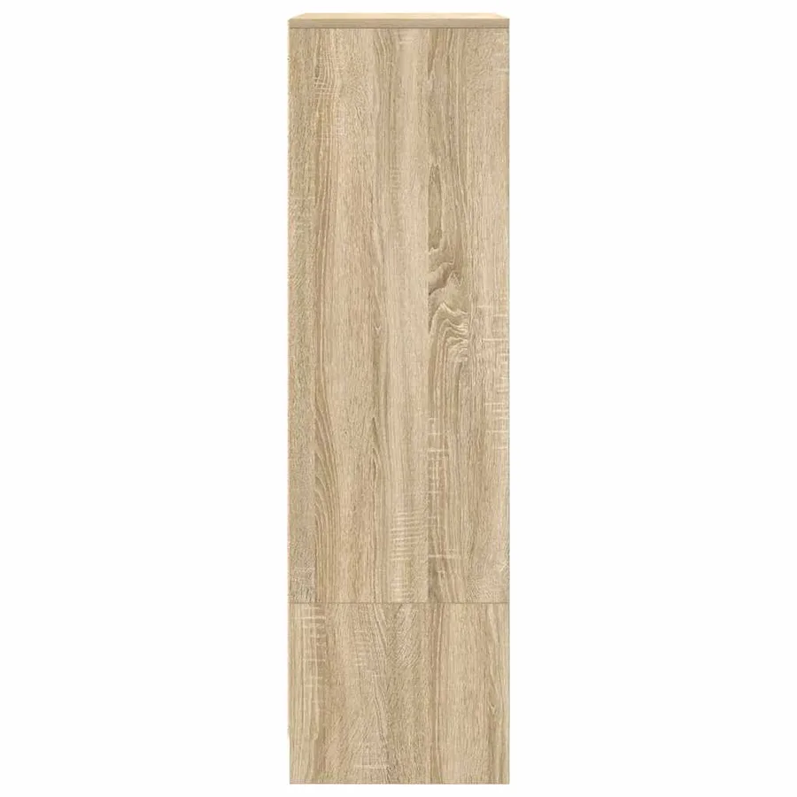 Armoire tiroir chêne sonoma 55,5x34x119,5 cm bois d'ingénierie - 7