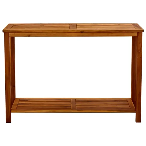 Table console de jardin 110x40x75 cm Bois d'acacia solide