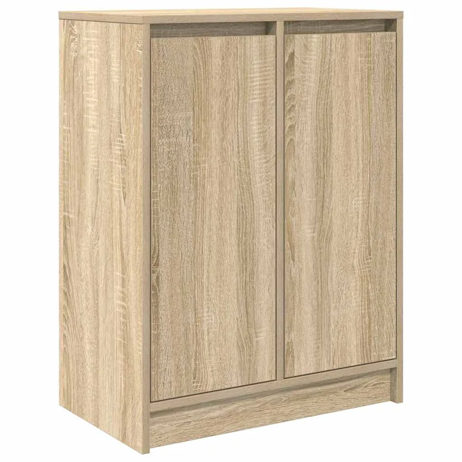 Buffet chêne sonoma 57x34x76 cm bois d'ingénierie - 2