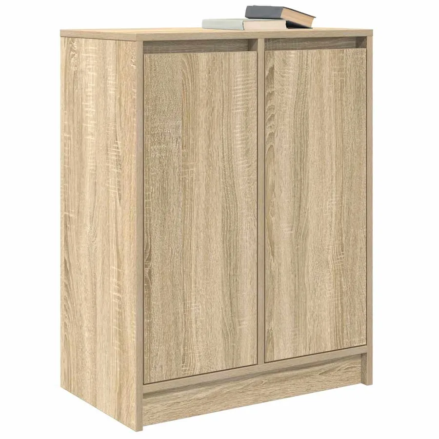 Buffet chêne sonoma 57x34x76 cm bois d'ingénierie - 4