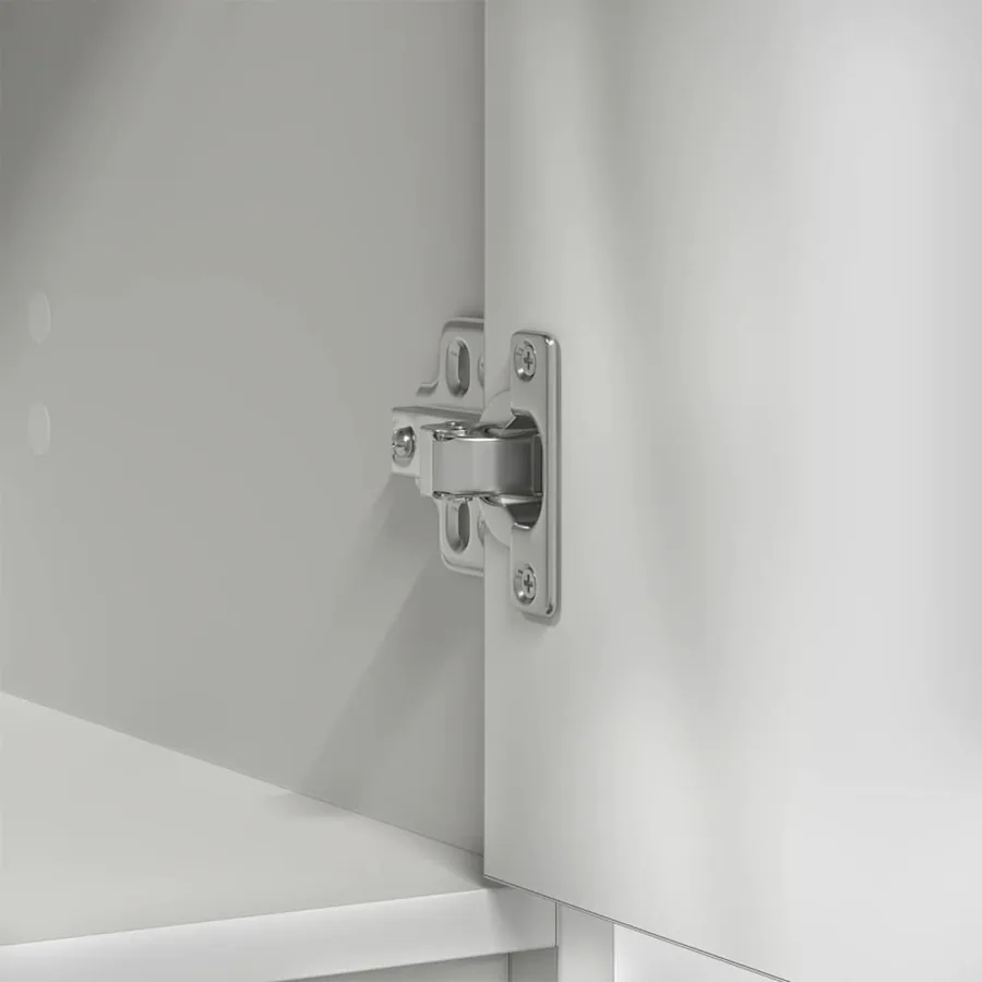 Buffet avec tiroirs et portes blanc 73x31x90 cm - 10