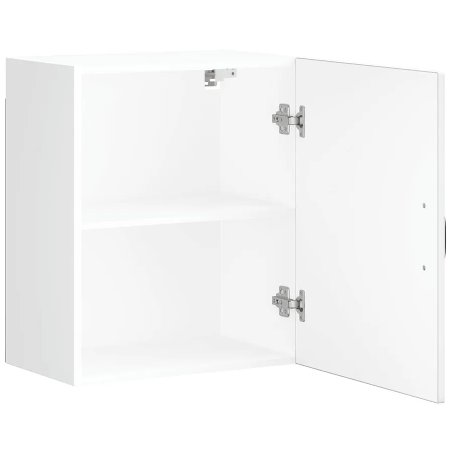 Armoires murales de cuisine 2 pcs Lucca en bois d'ingénierie blanc - 7