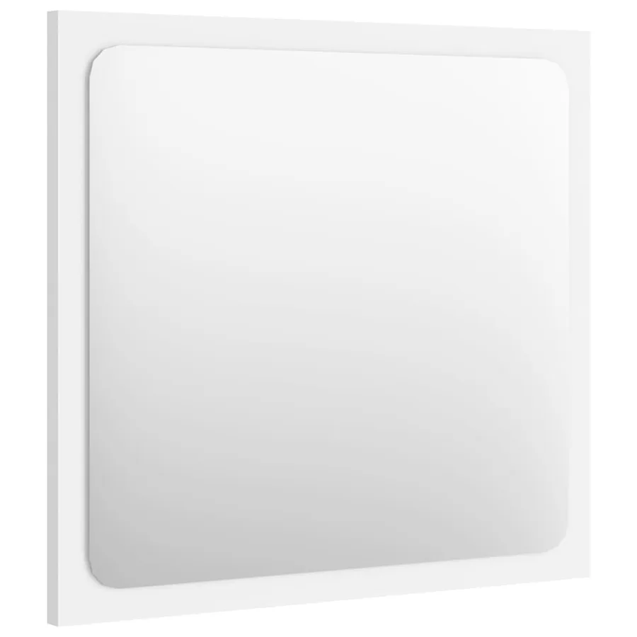 Ensemble de meubles de salle de bain Blanc brillant Aggloméré - 13