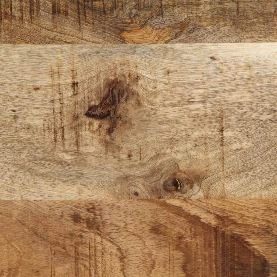 Banc 60x35x45 cm bois massif de manguier - 8