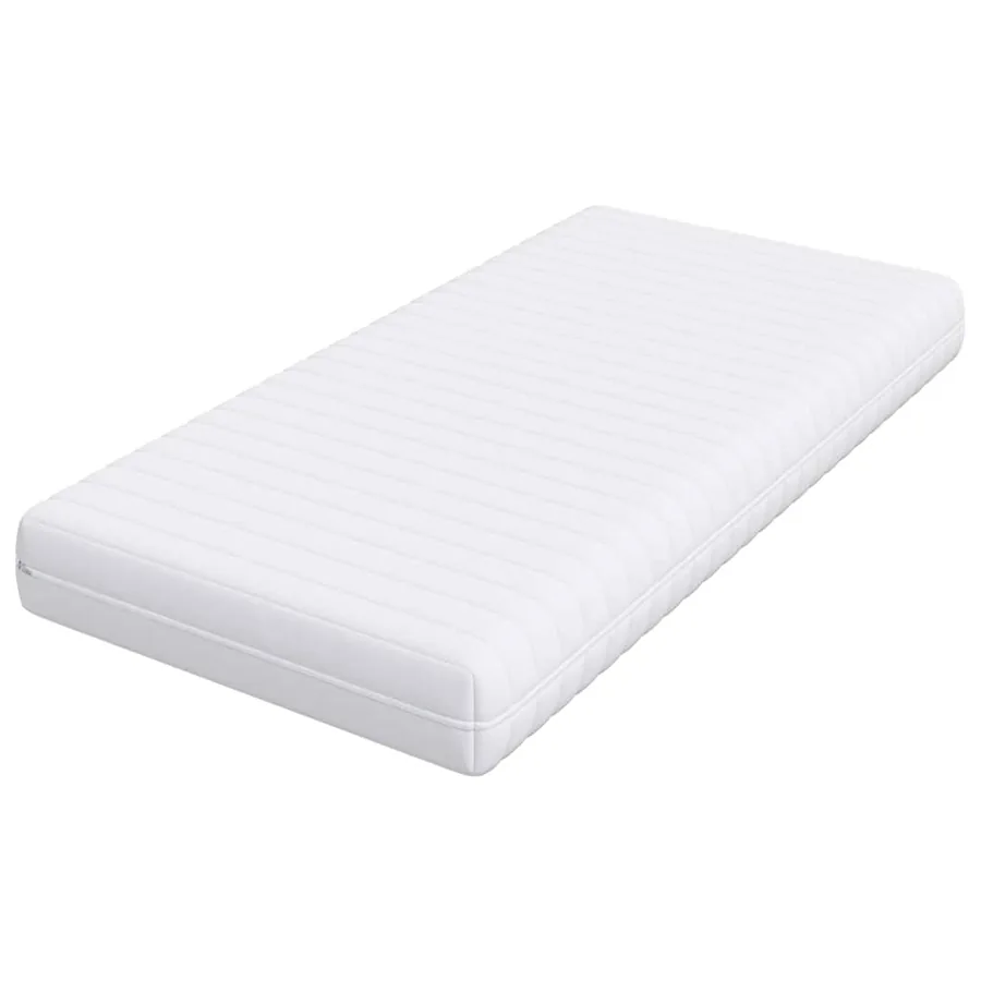 Matelas Blanc 90 x 190 cm Ressort ensaché - 4