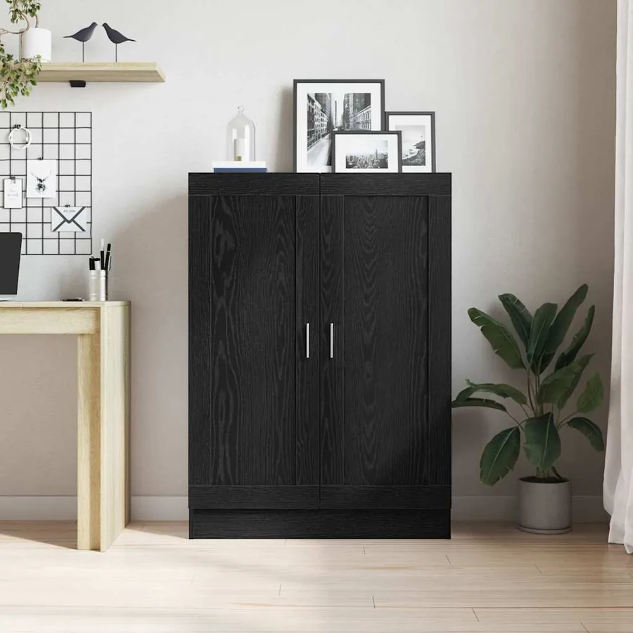 Bibliothèque Chêne noir 82,5 x 30,5 x 115 cm Bois d'ingénierie - 4