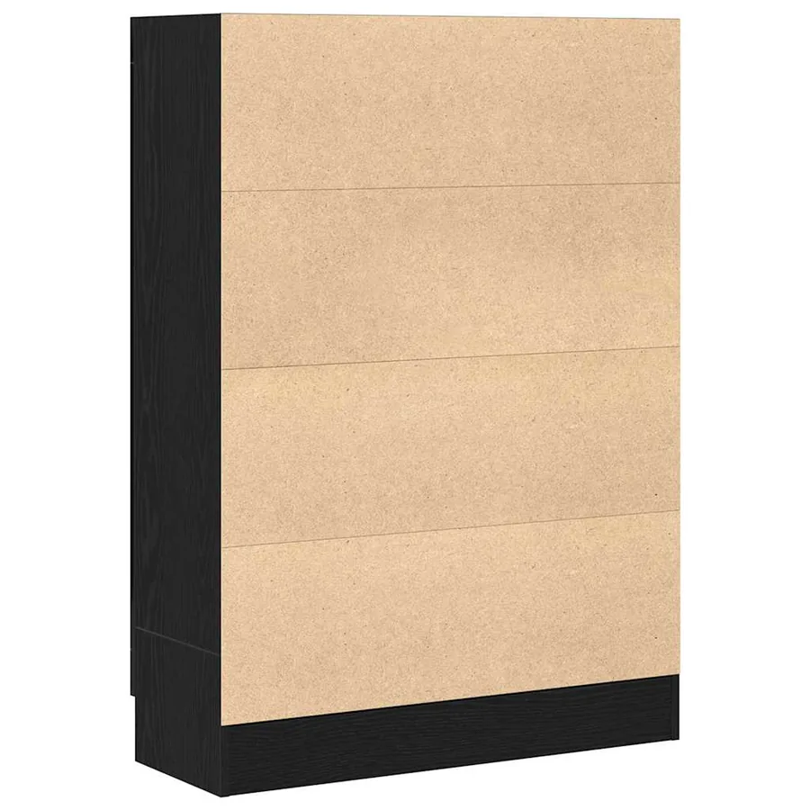 Bibliothèque Chêne noir 82,5 x 30,5 x 115 cm Bois d'ingénierie - 6
