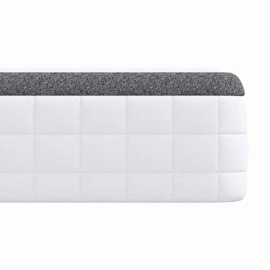 Matelas Blanc et Gris 100 x 200 cm Printemps Bonell - 6