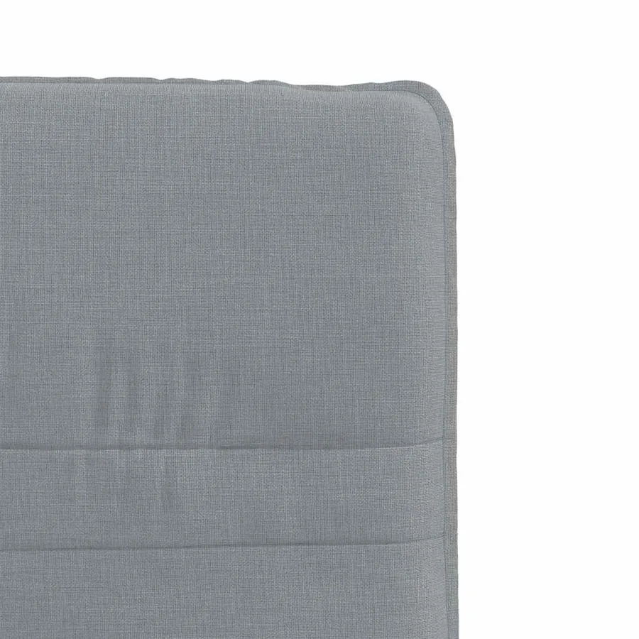 Chaises à manger lot de 4 gris clair tissu - 7