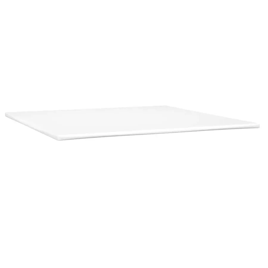 Sommier à lattes de lit avec matelas noir 200x220 cm velours - 8
