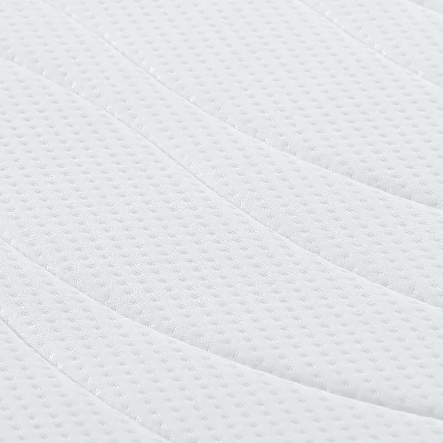 Matelas Blanc 160 x 200 cm Tissu jacquard - 8