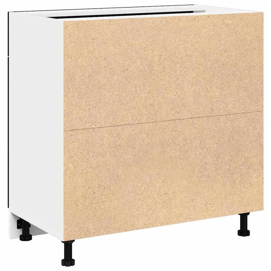 Armoire suspendue avec tiroir Chêne noir 80 x 31 x 81,5 cm - 6