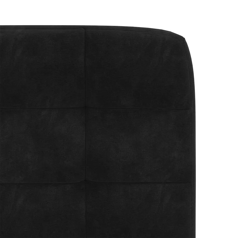 Chaises à manger lot de 2 Noir Velours - 7