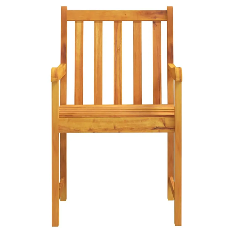 Ensemble de salle à manger pour jardin 5 pcs Marron - 9