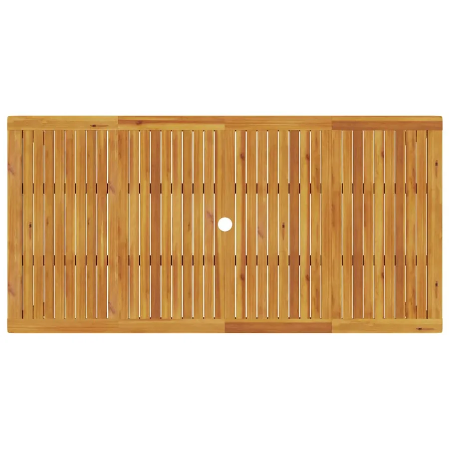 Ensemble de salle à manger pour jardin 7 pcs Marron - 8